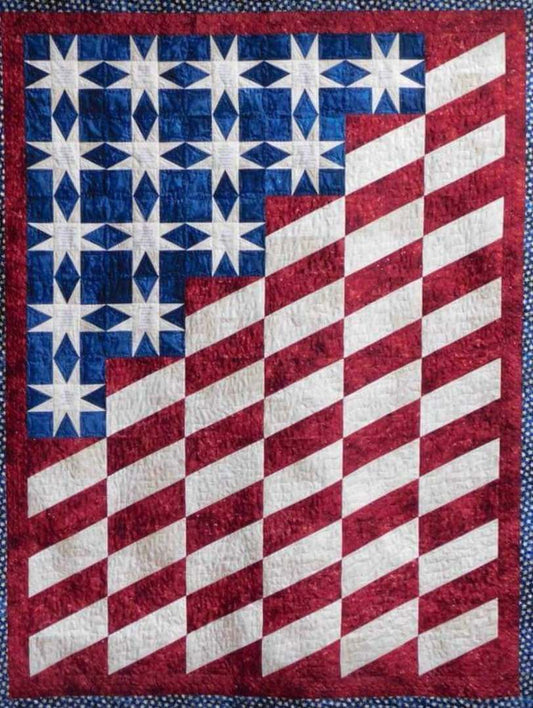 Patriotic CL16100410MDQ Quilt Blanket