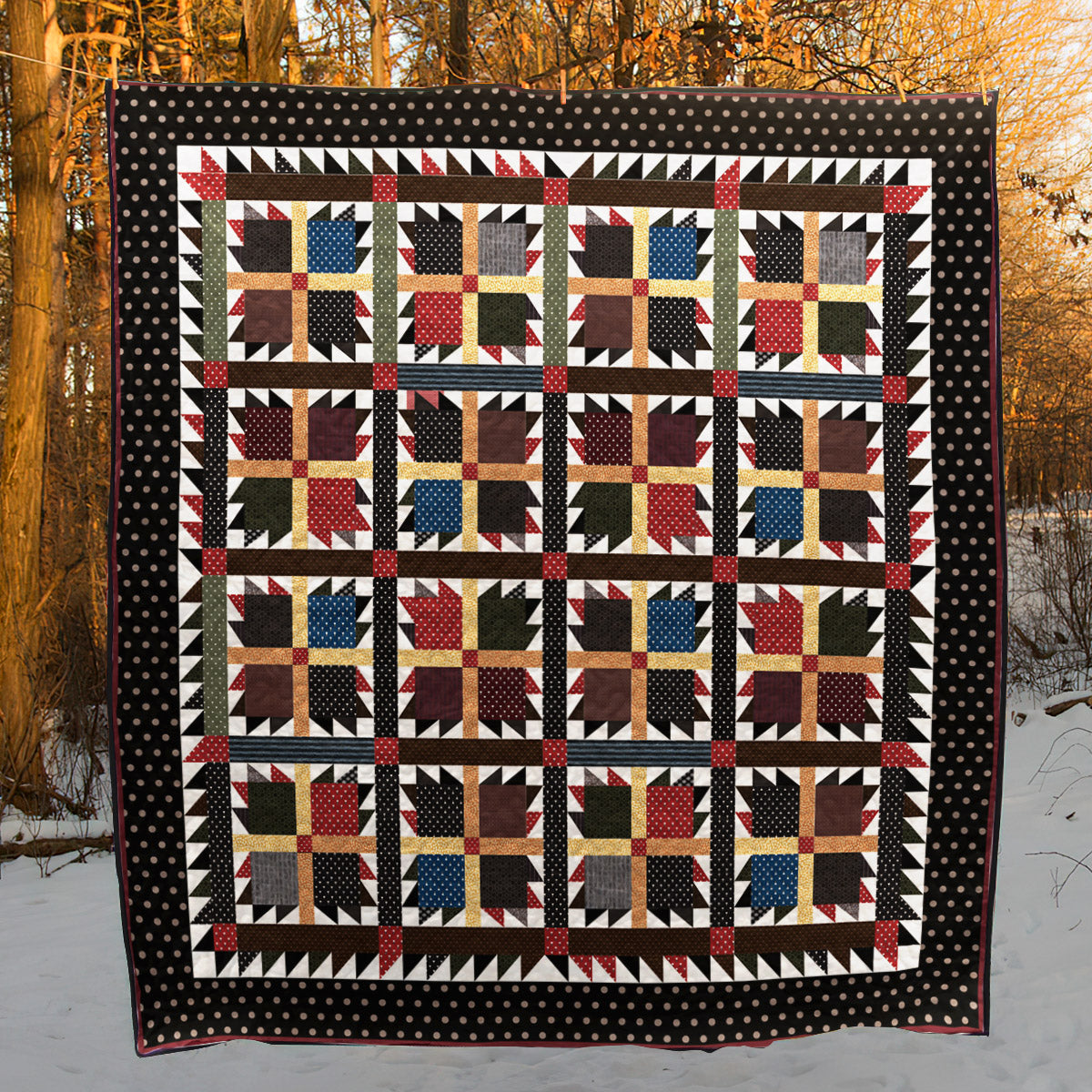 Pattern CLT1810169H Quilt Blanket