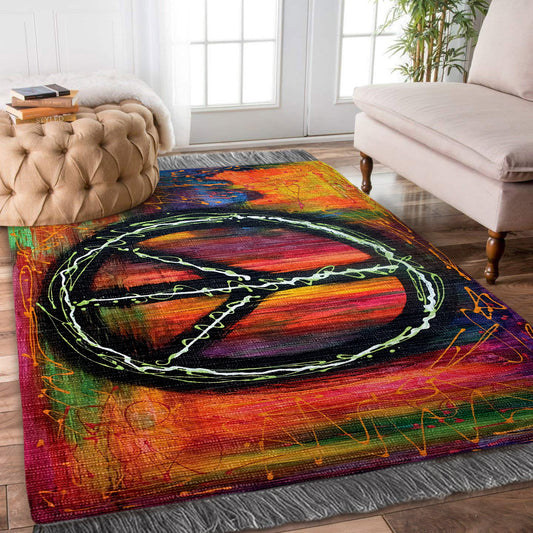 Peace Sign DD0110162O Decorative Floor-cloth