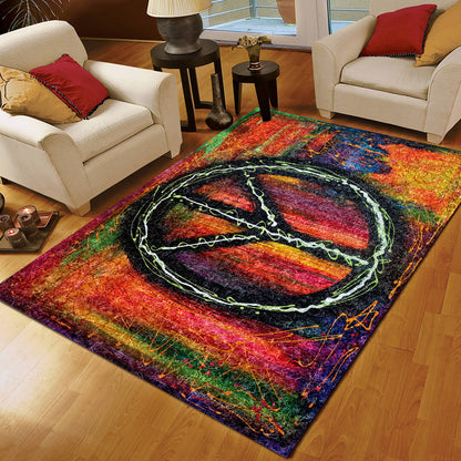 Peace Sign DD0110162R Rug