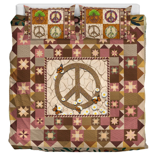 Peace Symbol CLM2110381B Bedding Sets