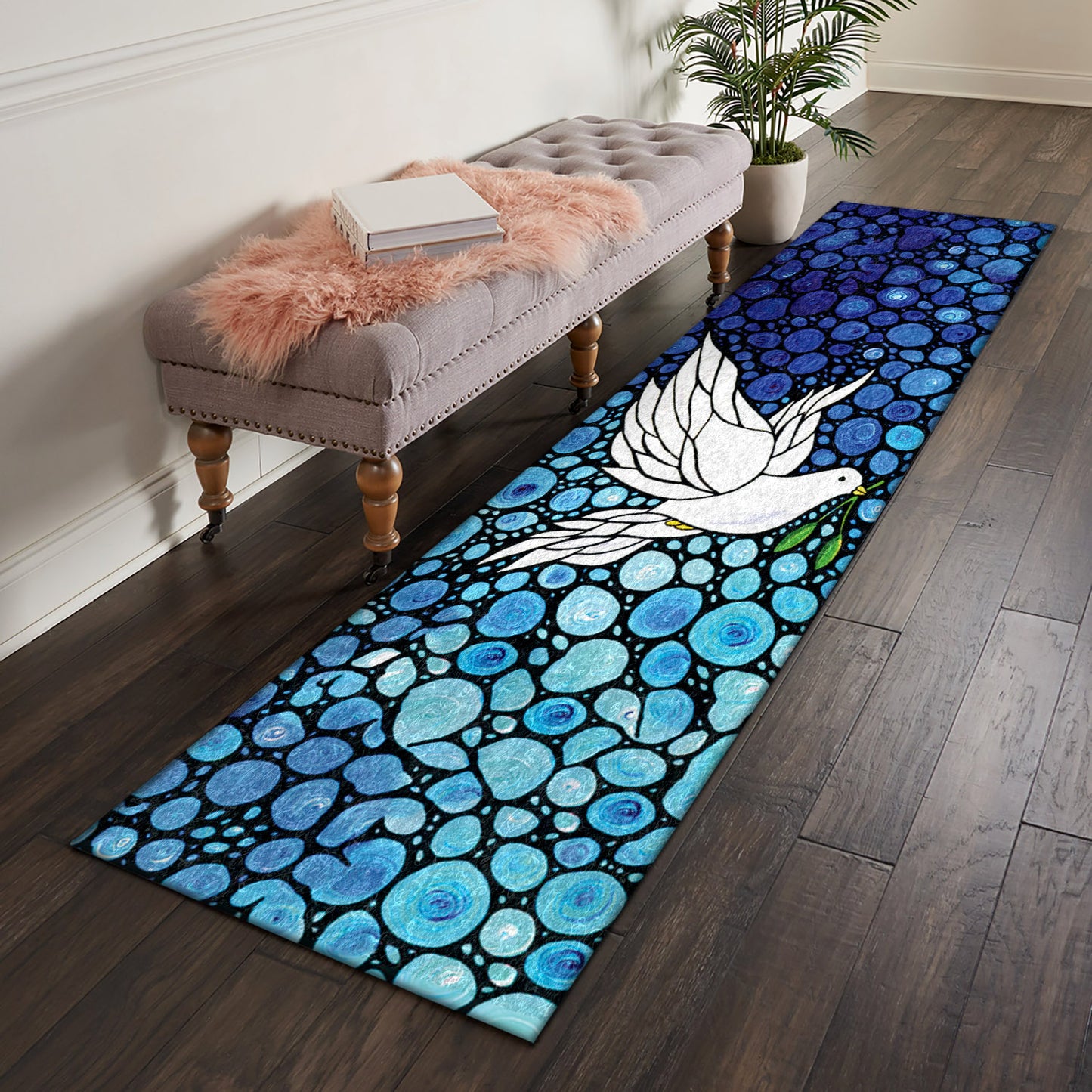 Peaceful Journey HM041013N Runner Rug