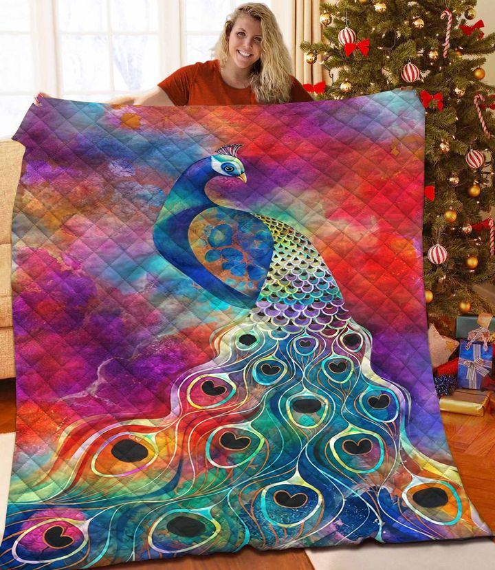 Peacock CLA05122173Q Quilt Blanket