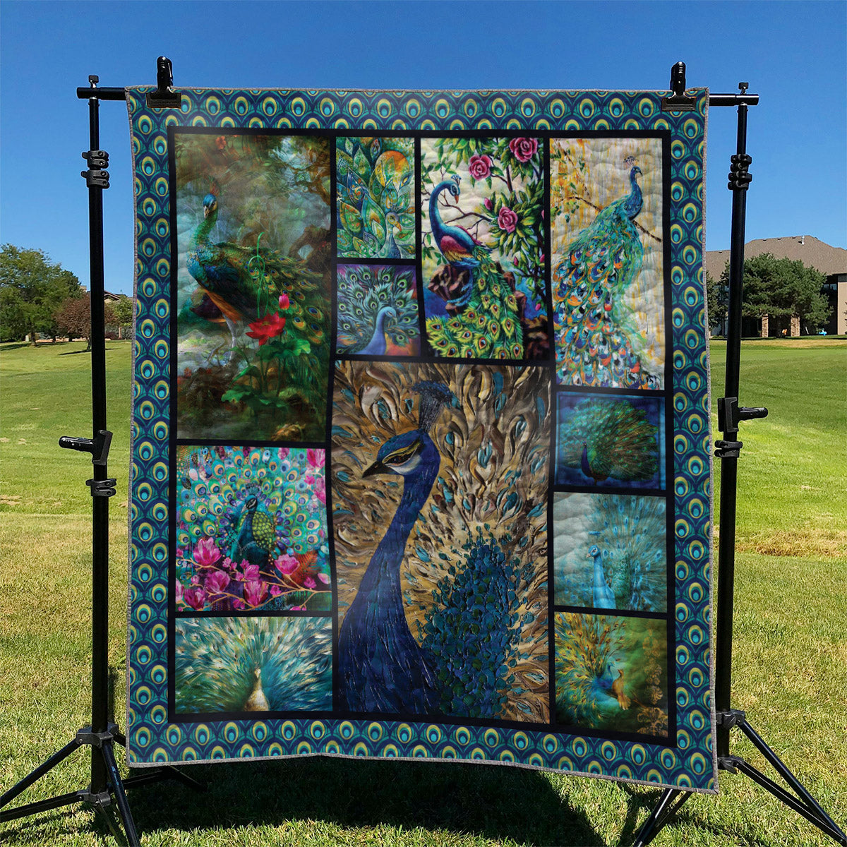 Peacock YH2510243 Quilt Blanket