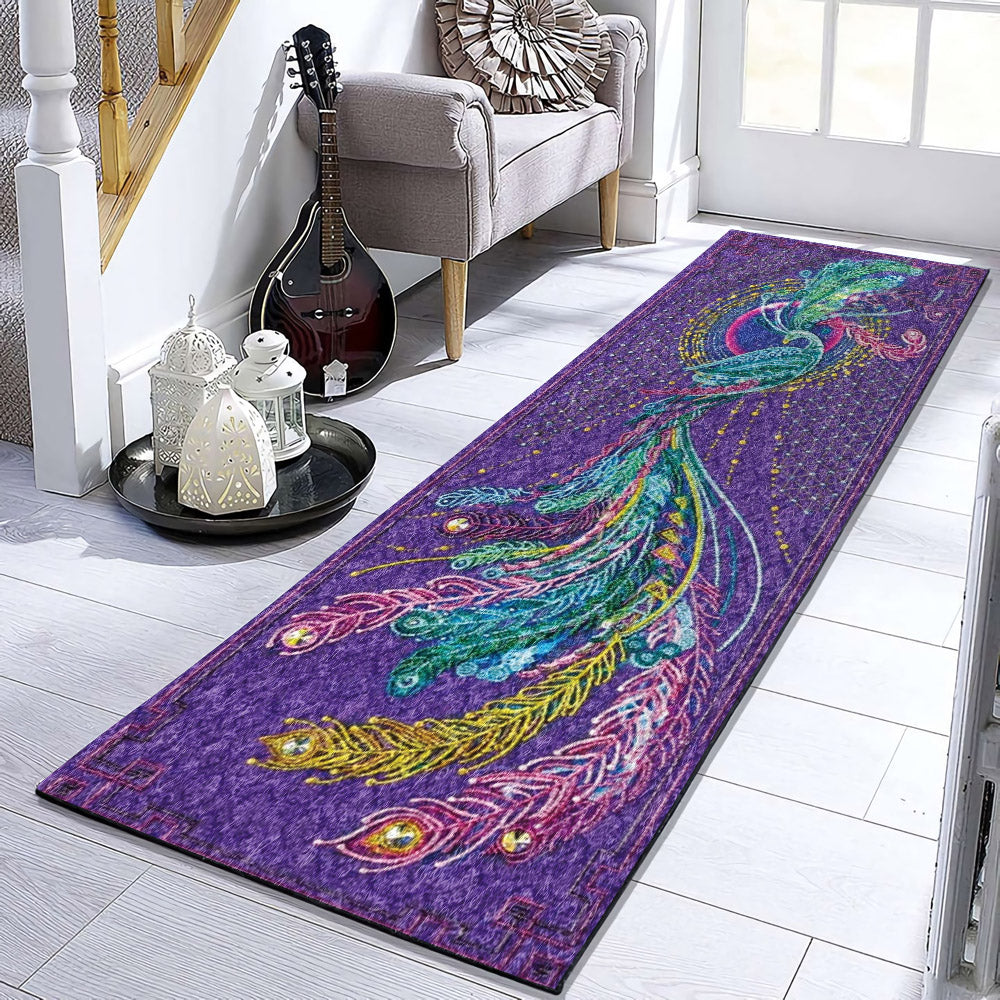 Peacock BL041064RU Runner Rug