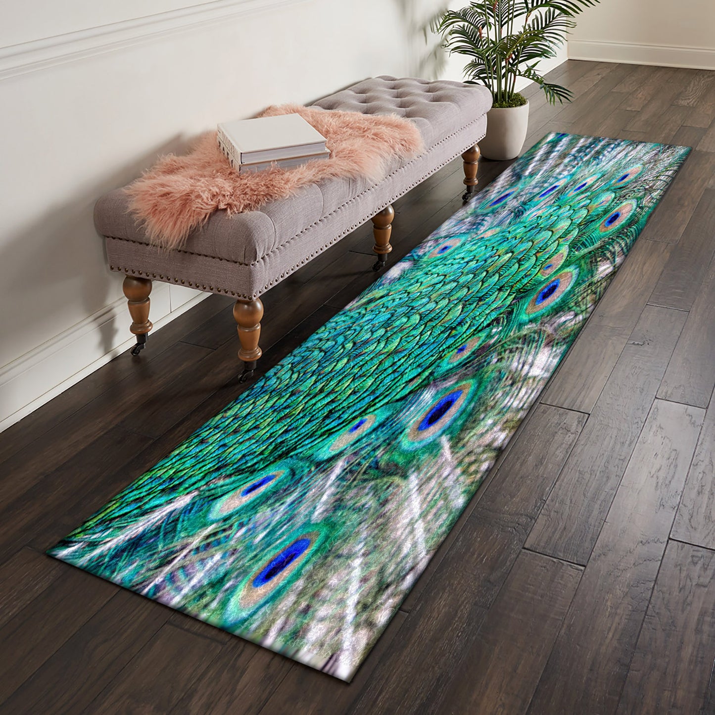 Peacock CLA1609120RU Runner Rug