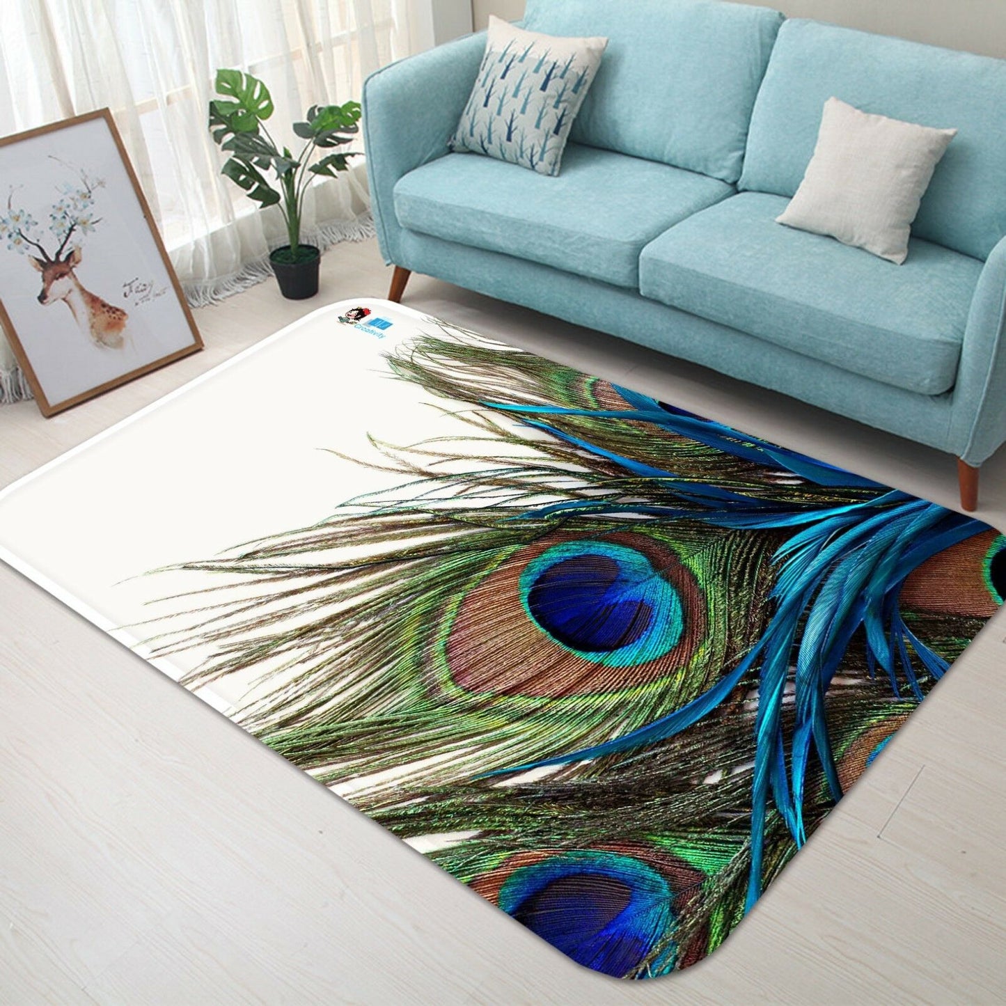 Peacock CLA2409242R Rug