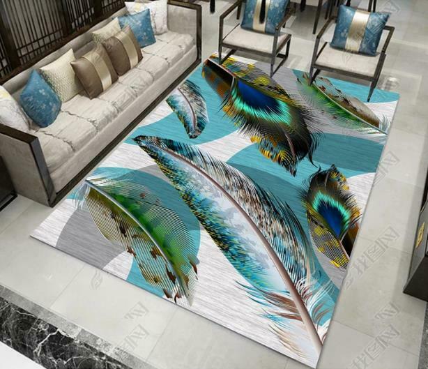 Peacock Feather CLA2409253R Rug