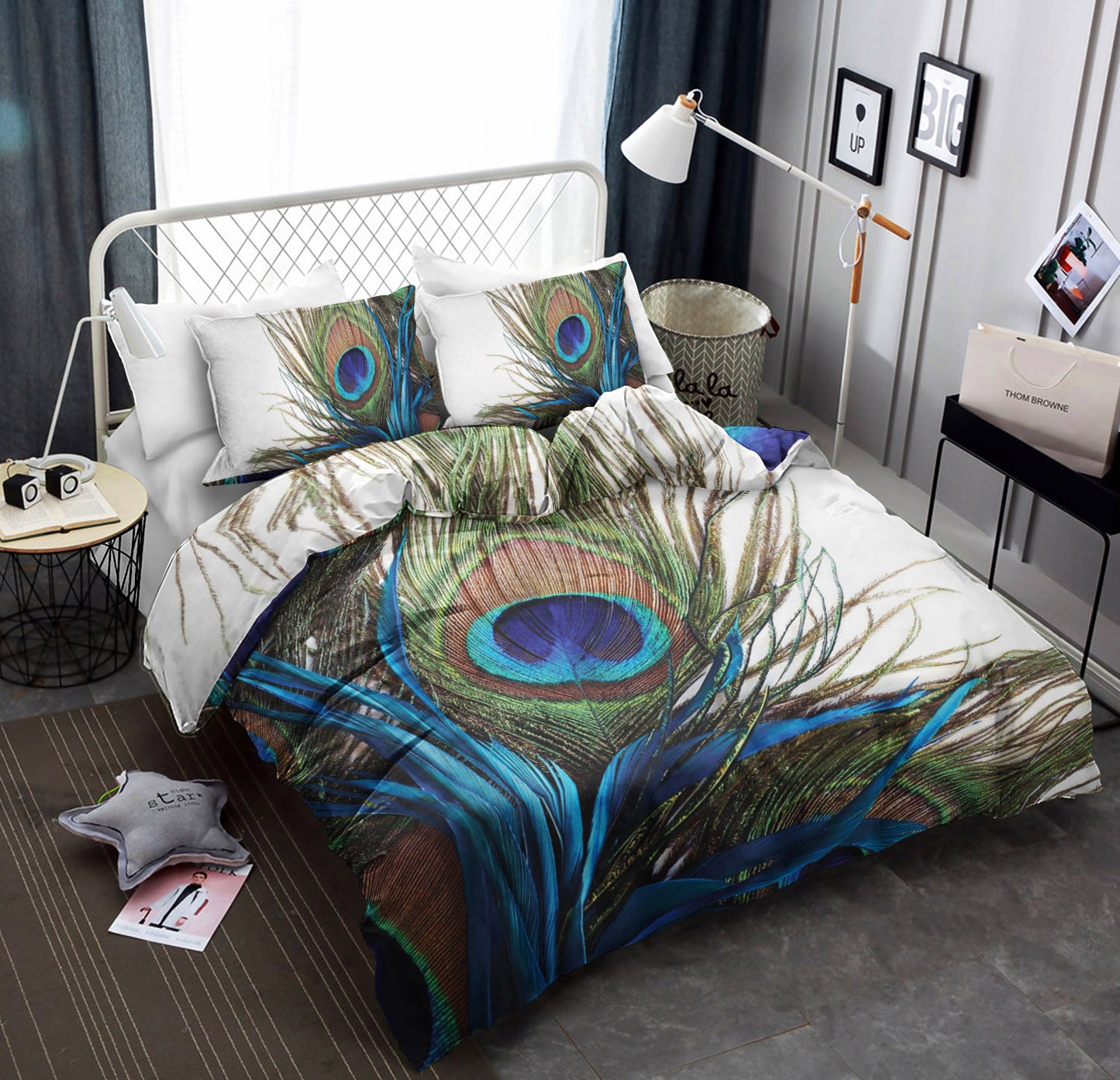 Peacock Feather CLP0110119B Bedding Sets