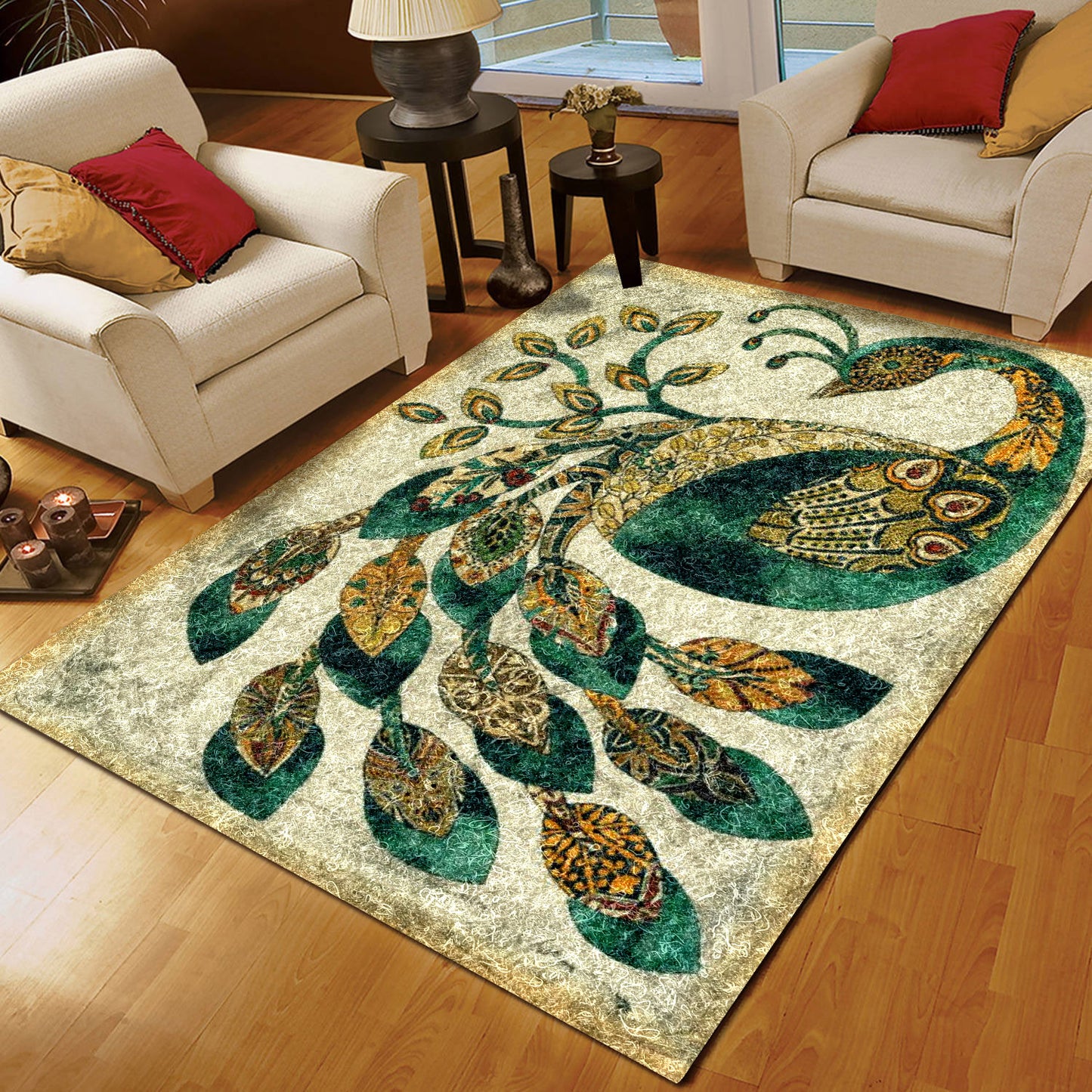 Peacock HN0409106R Rug