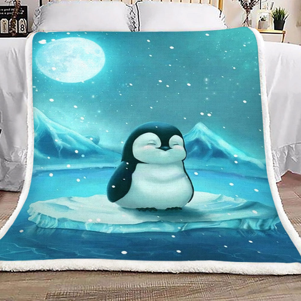 Penguin NN1809131TT Sherpa Fleece Blanket