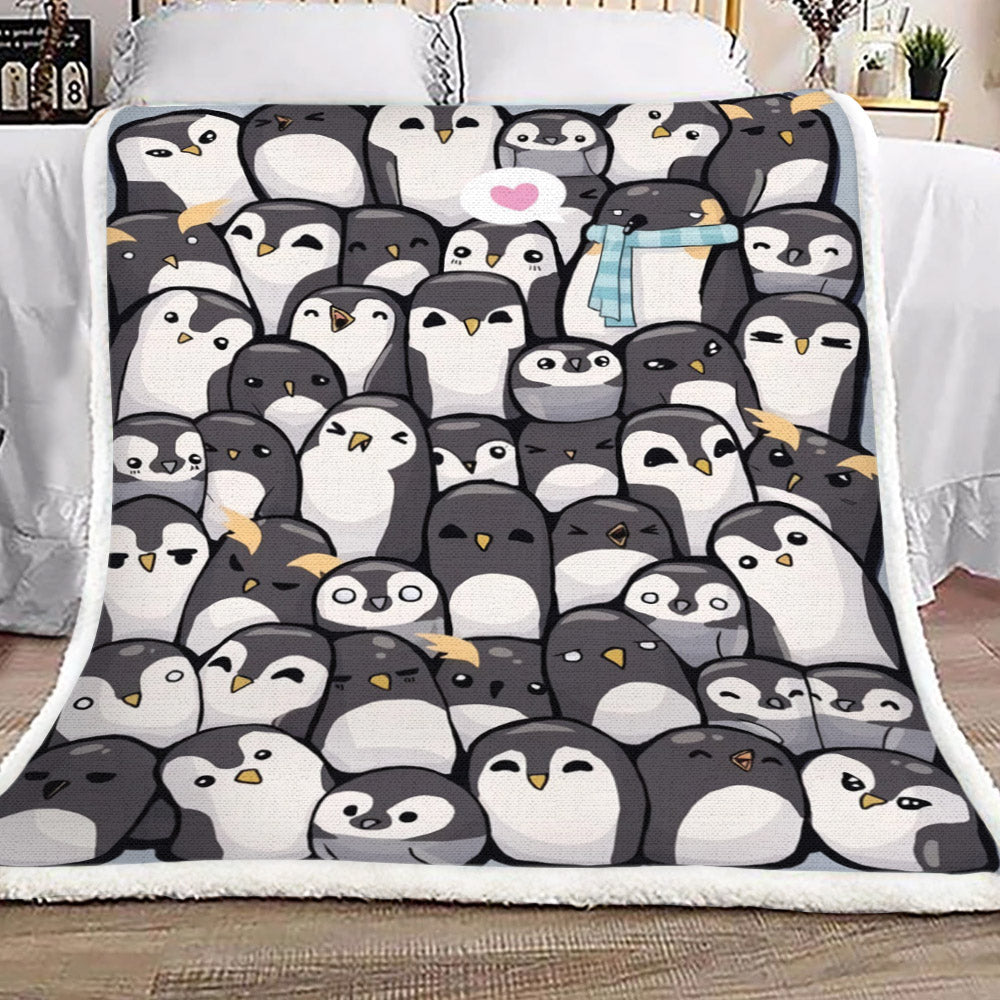 Penguin TT1110124TT Sherpa Fleece Blanket