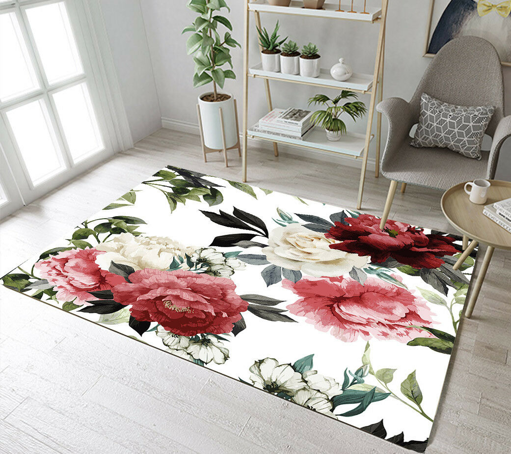 Peony Flower CLA2409257R Rug