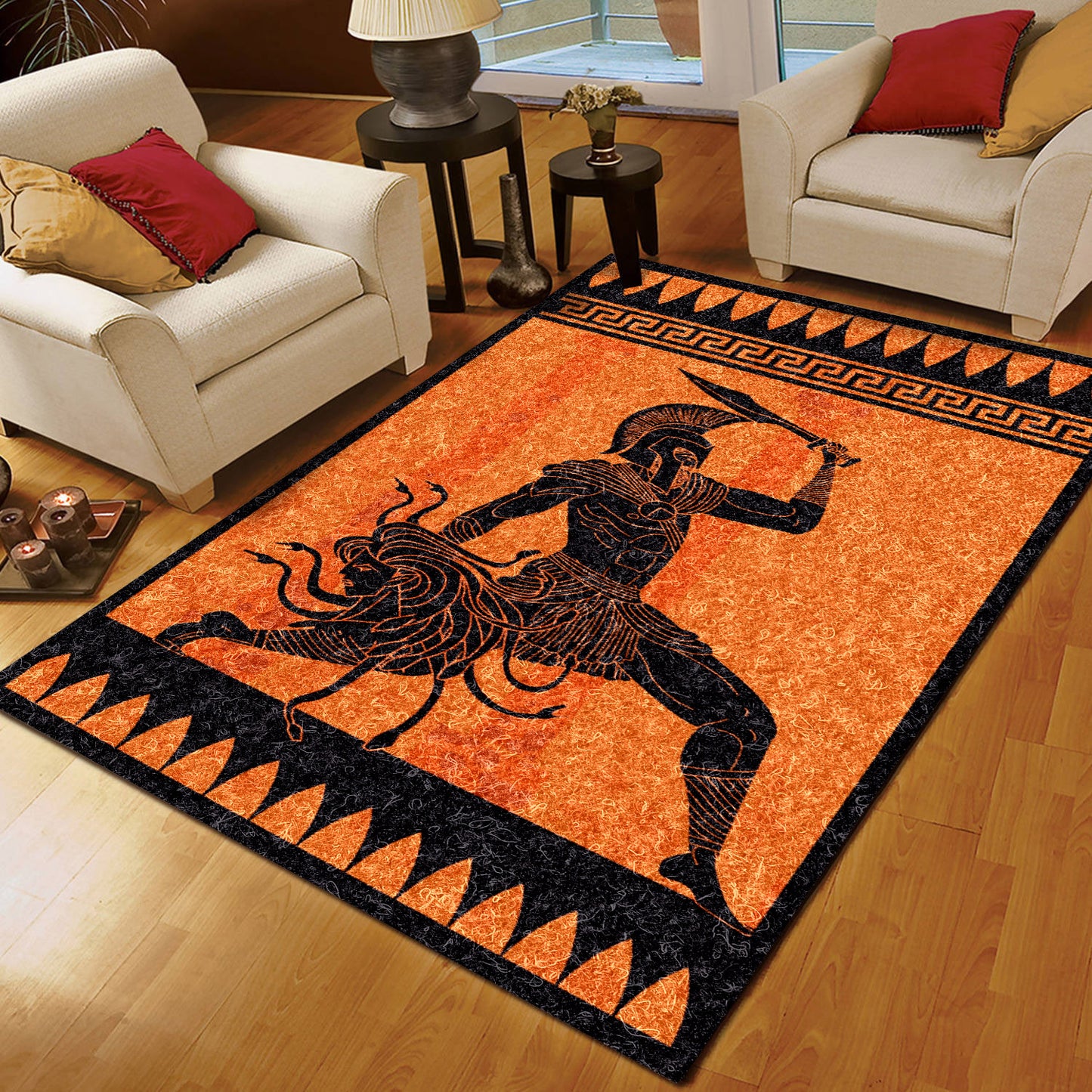 Perseus With Medusa Head HT090878M Rug