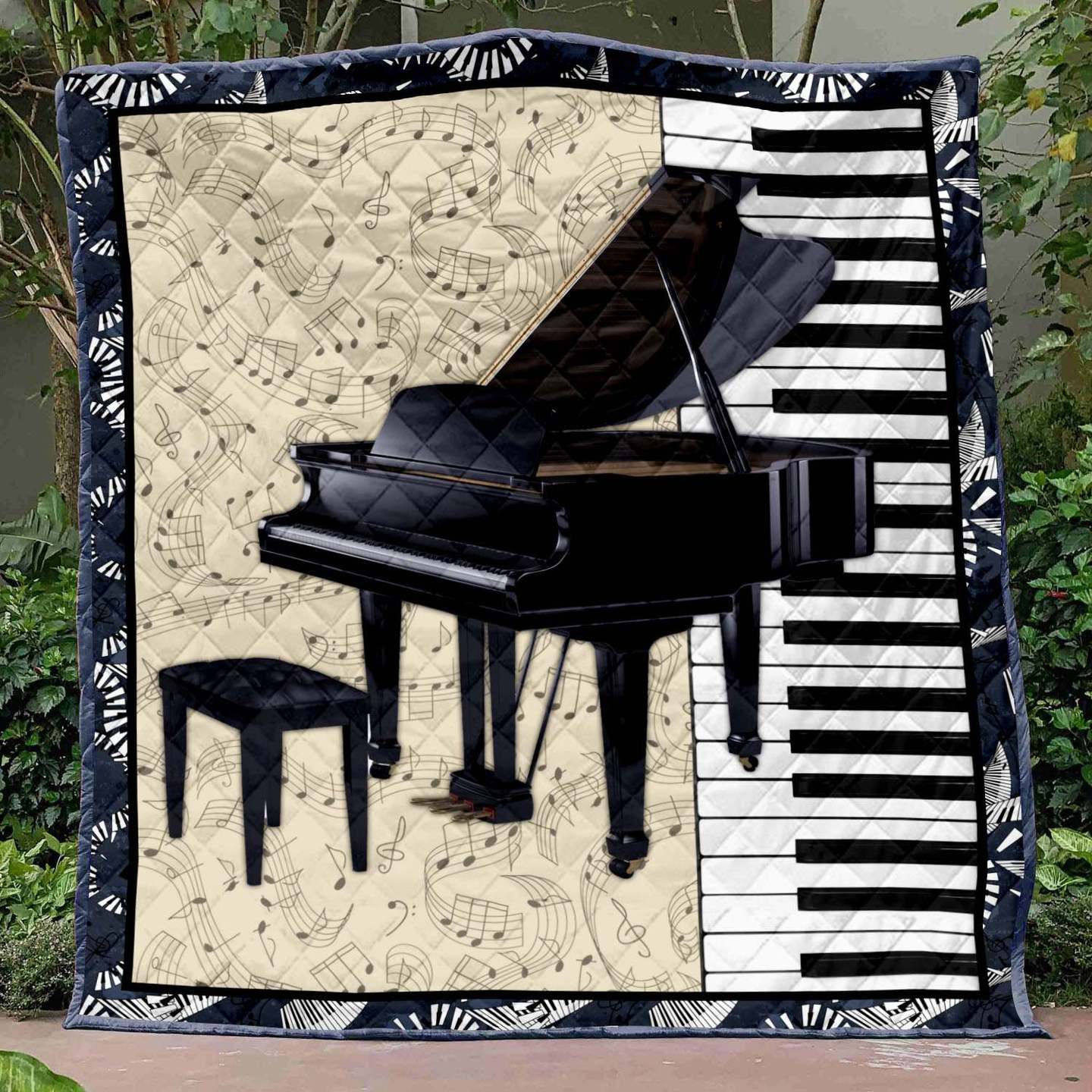 Piano YE130702A TBG Art Quilt