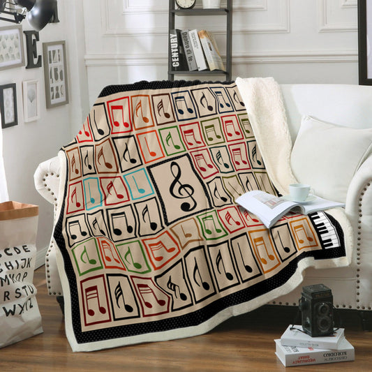 Piano HM200815TT Sherpa Fleece Blanket