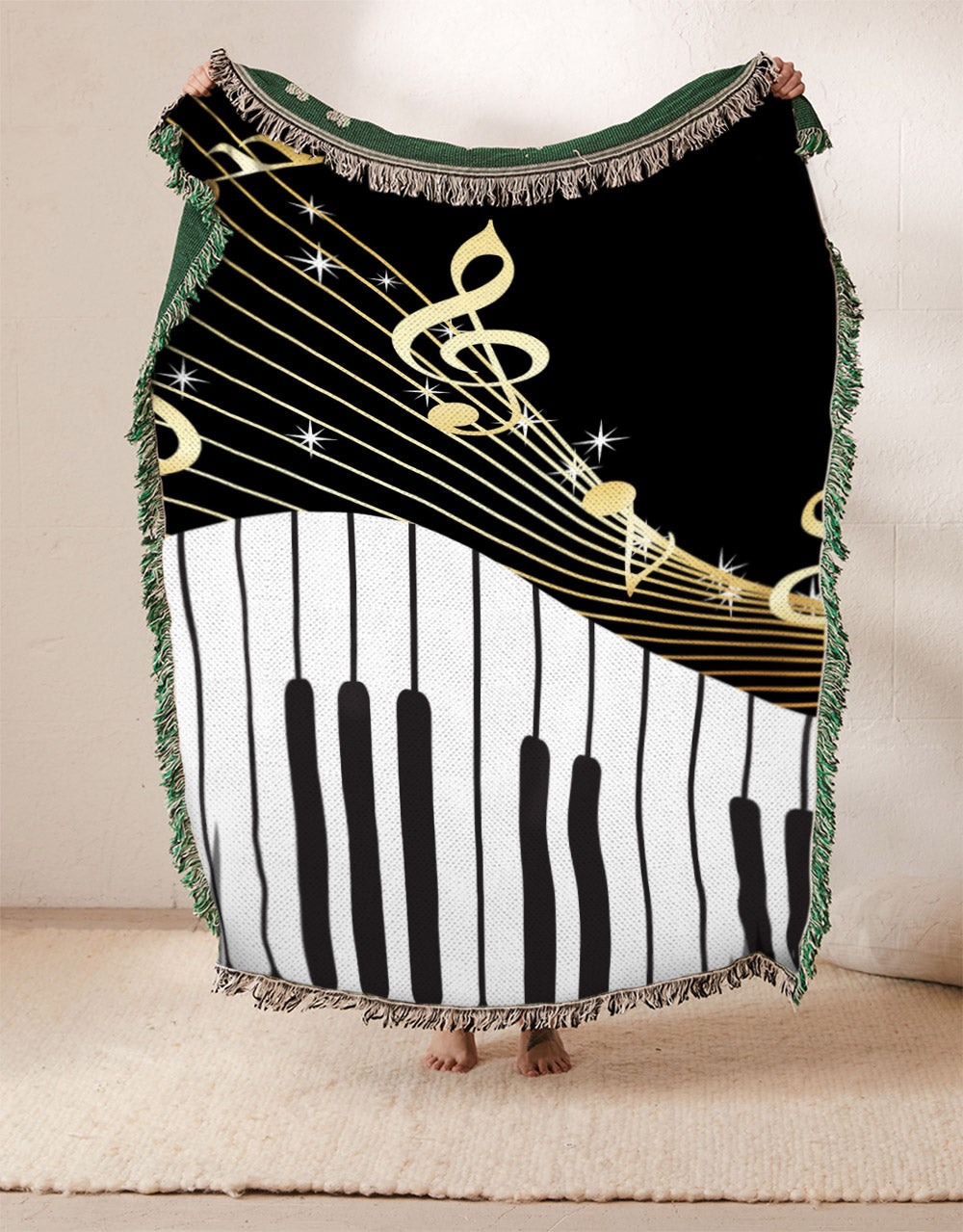 Piano HN2809126S Throw Blankets For Sofa