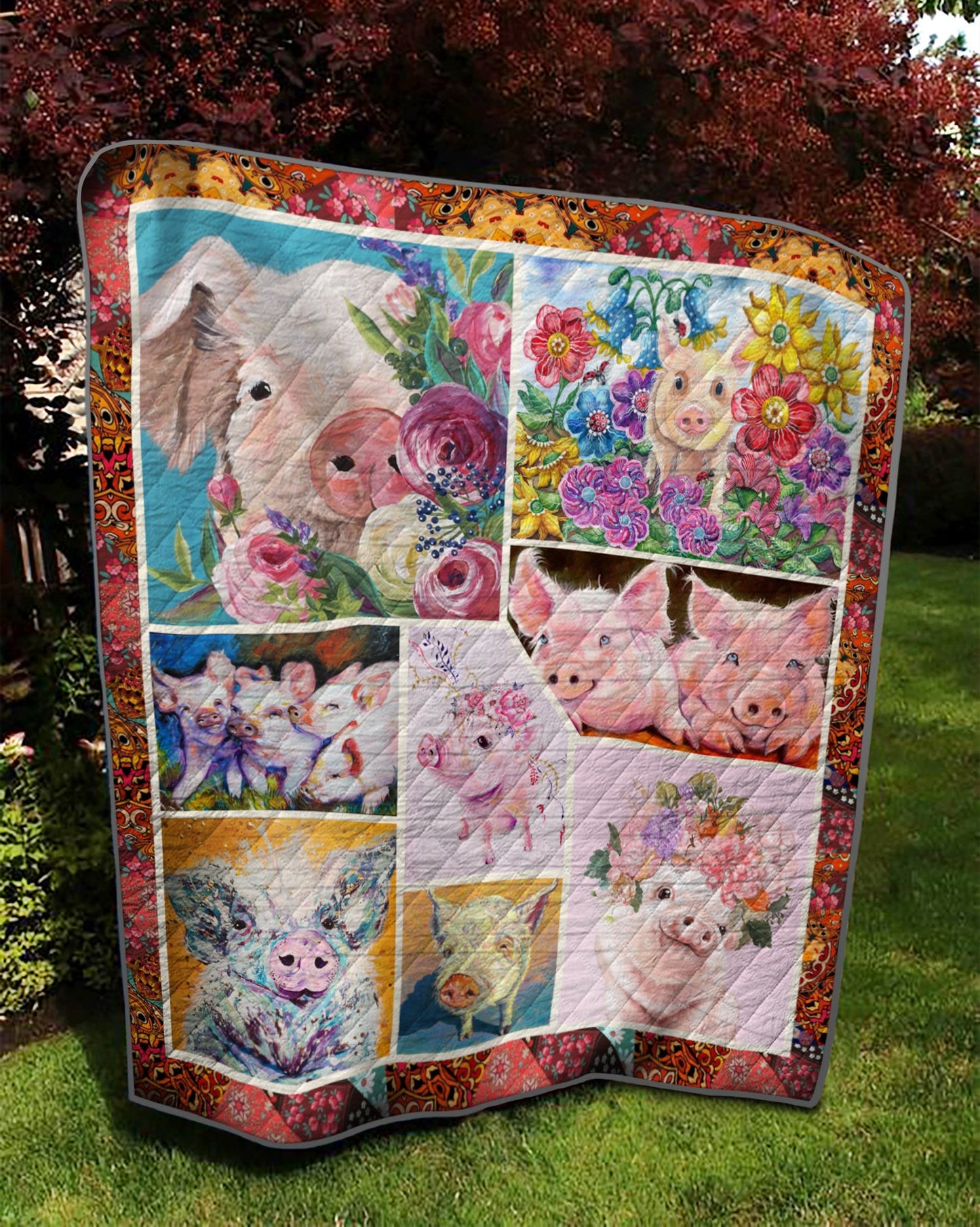 Pig TD10111267 Quilt Blanket