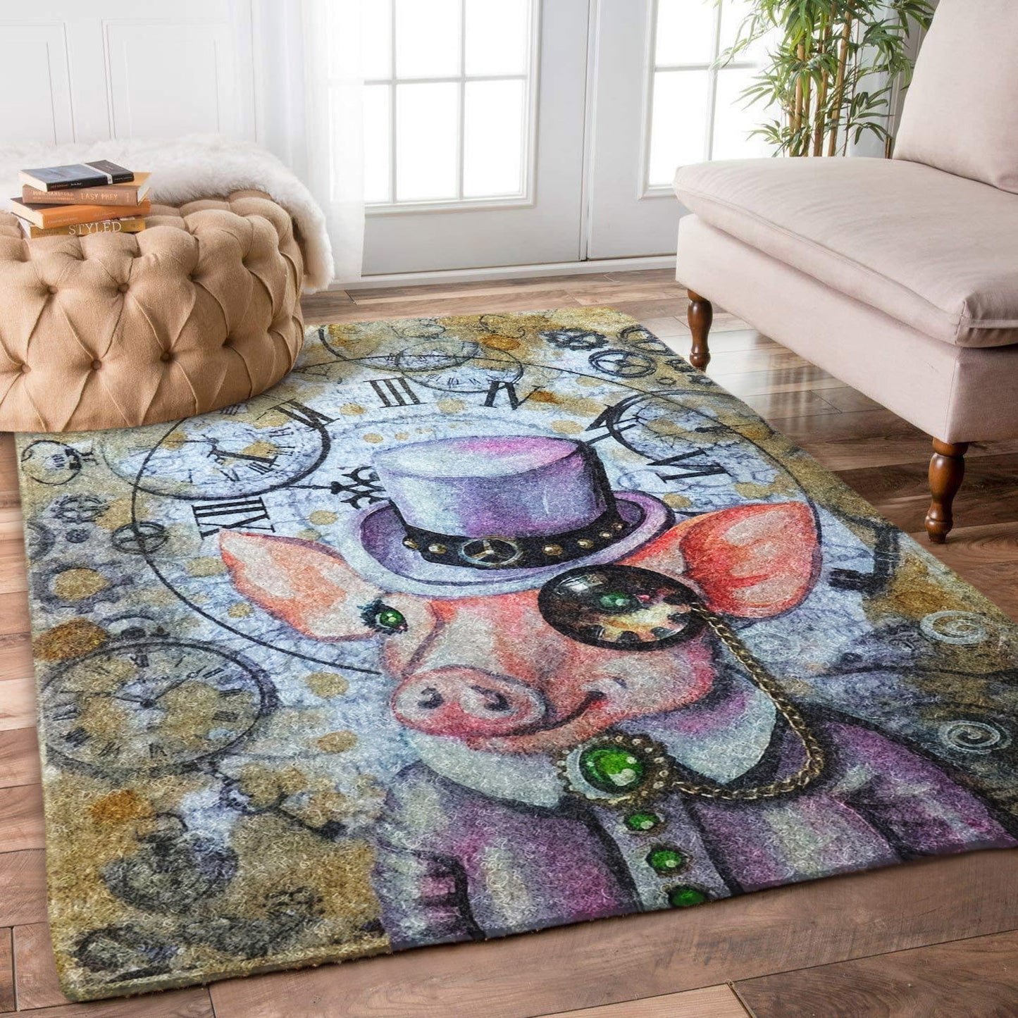 Pig Pink BT1410218R Rug