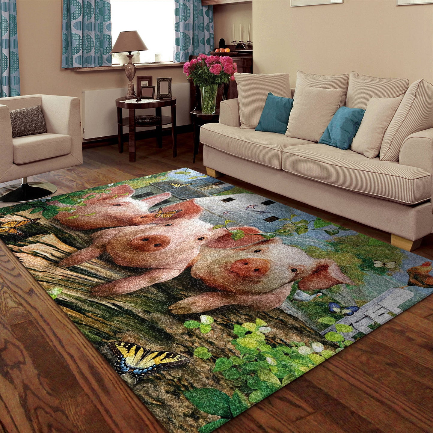 Pigs TN1610156M Rug