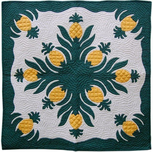 Pineapple CLM010724 Quilt Blanket