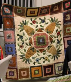 Pineapple CLP3011380Q Quilt Blanket