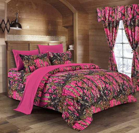 Pink Camouflage CLP1210104TT Bedding Sets
