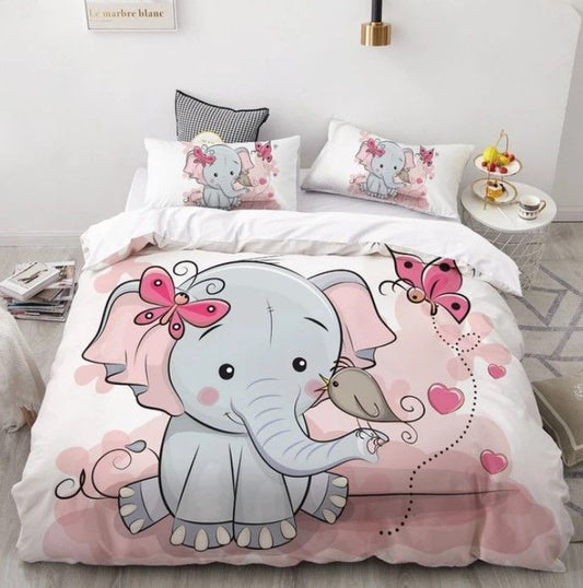 Pink Elephant CL09120311MDB Bedding Sets