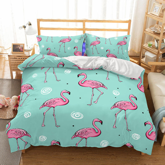 Pink Flamingo CL25100457MDB Bedding Sets