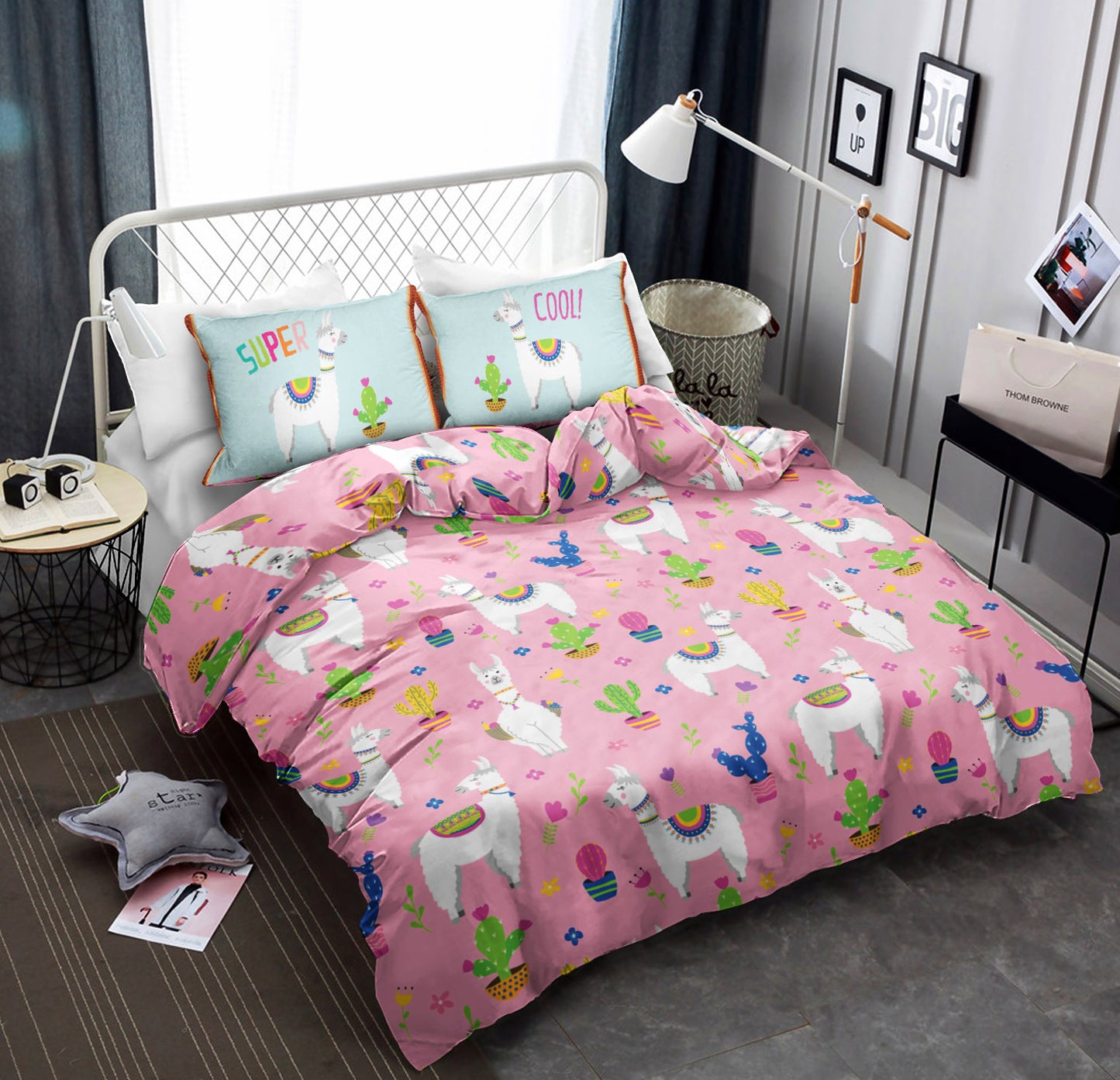 Pink Llama CLM0110239B Bedding Sets