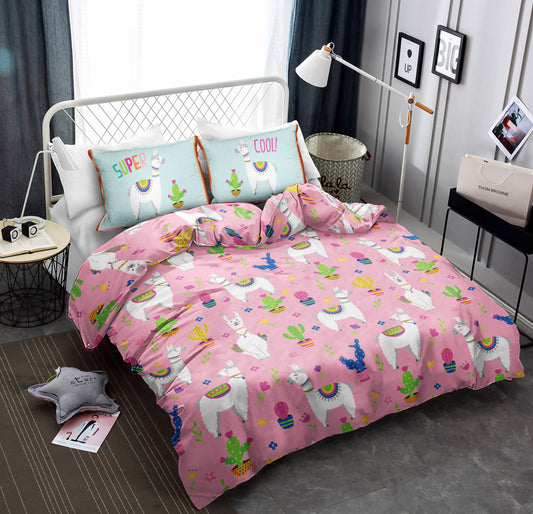 Pink Llama CLM0110239B Bedding Sets