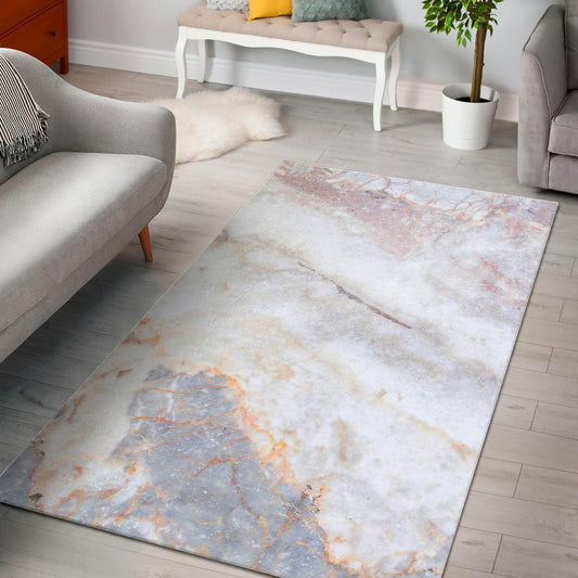Pink White Grey Marble CL17100495MDR Rug