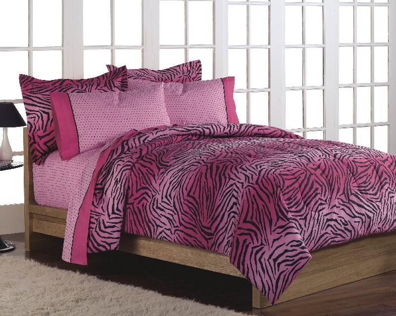 Pink Zebra CLM1810121B Bedding Sets