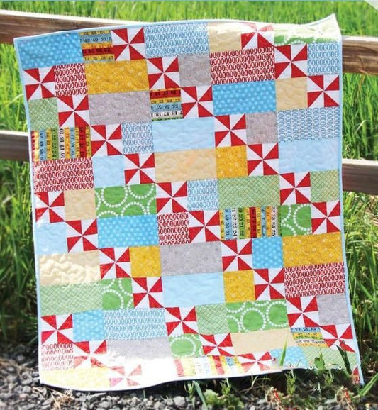Pinwheel CLP170627 Quilt Blanket