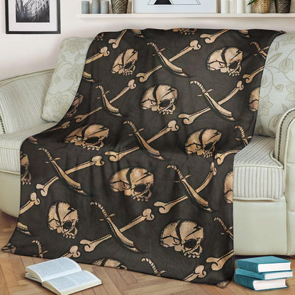 Pirate Pattern CLA15100780F Sherpa Fleece Blanket