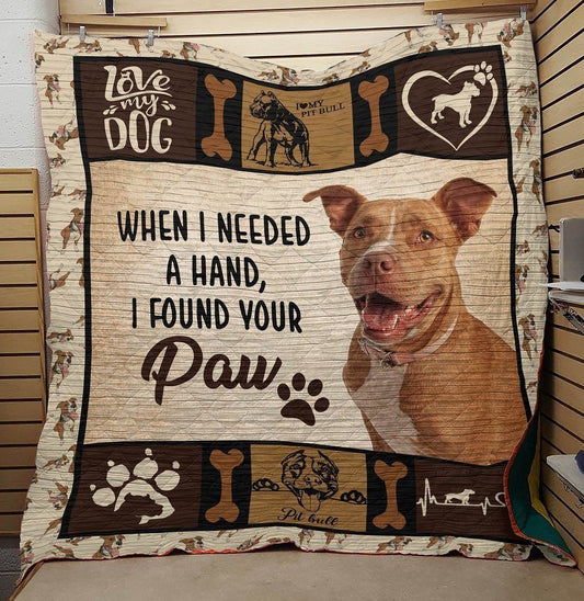 Pit Bull CL28110172MDQ Quilt Blanket