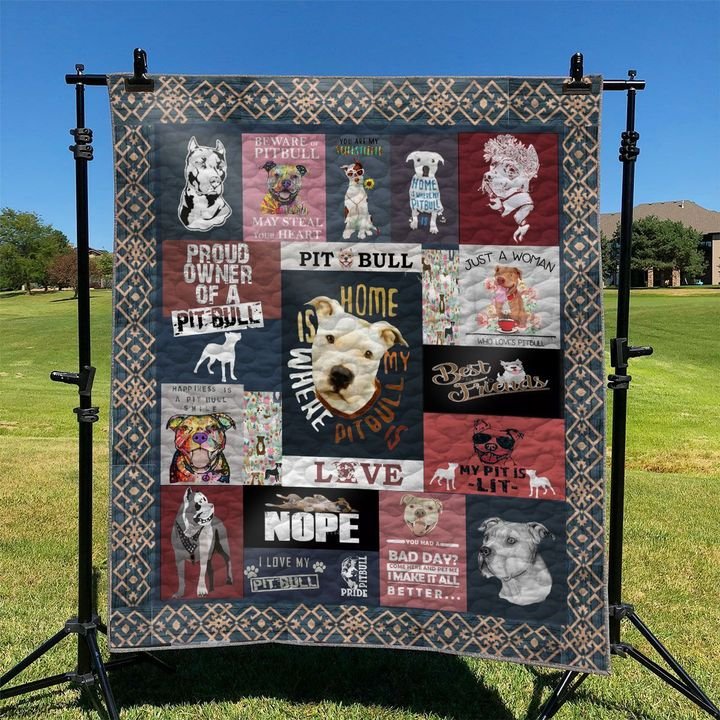 Pitbull TD2809720 Quilt Blanket