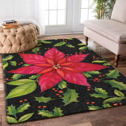Poinsettia Christmas TT2711129M Rug