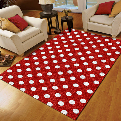 Polka Dot Red CLA15100967R Rug