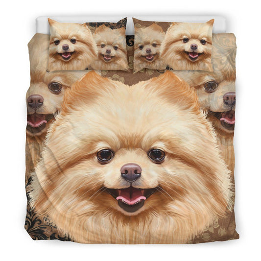 Pomeranian CL16100547MDB Bedding Sets