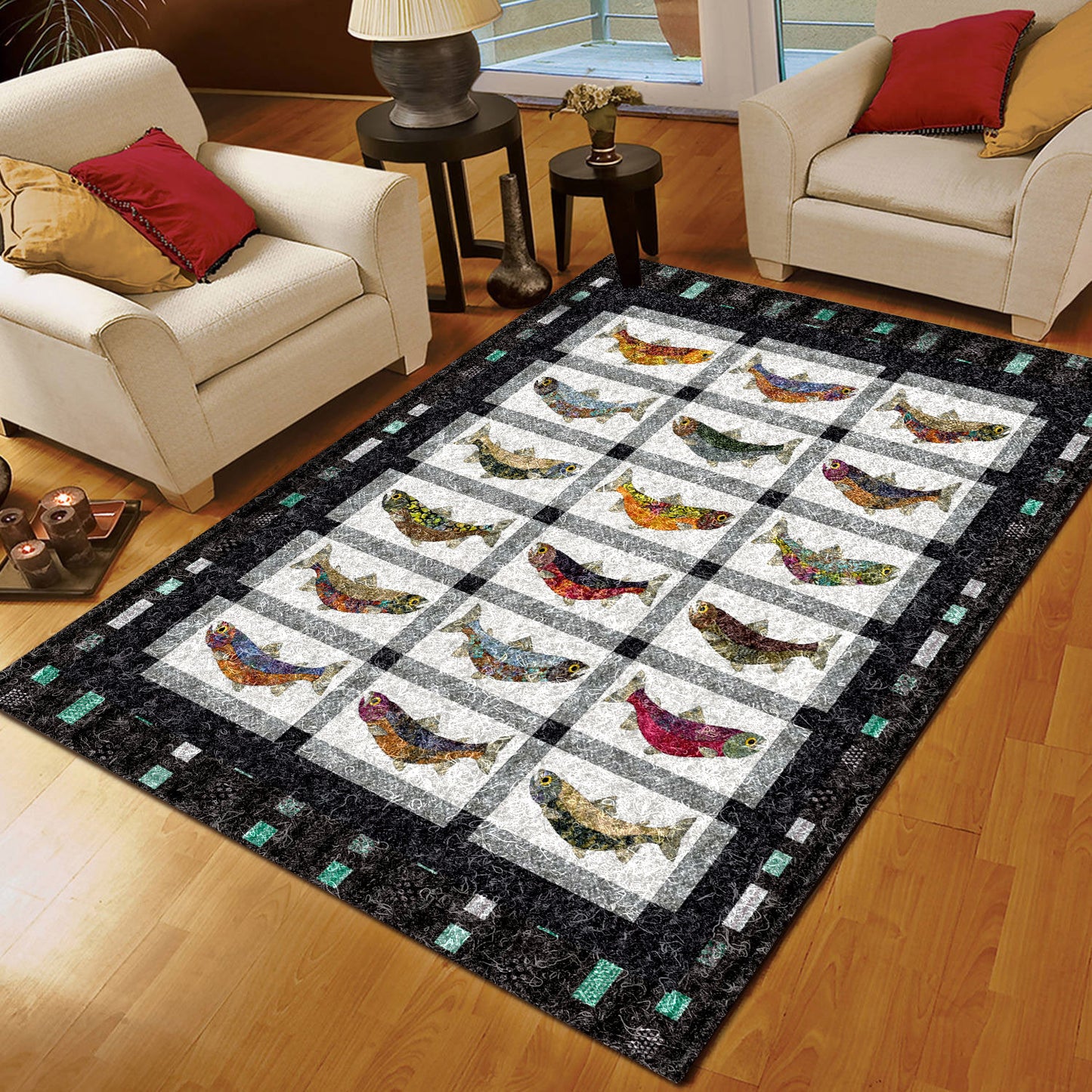Pond Of Trout CLA1410177R Rug