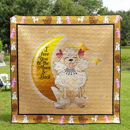 Poodle TD2809731 Quilt Blanket