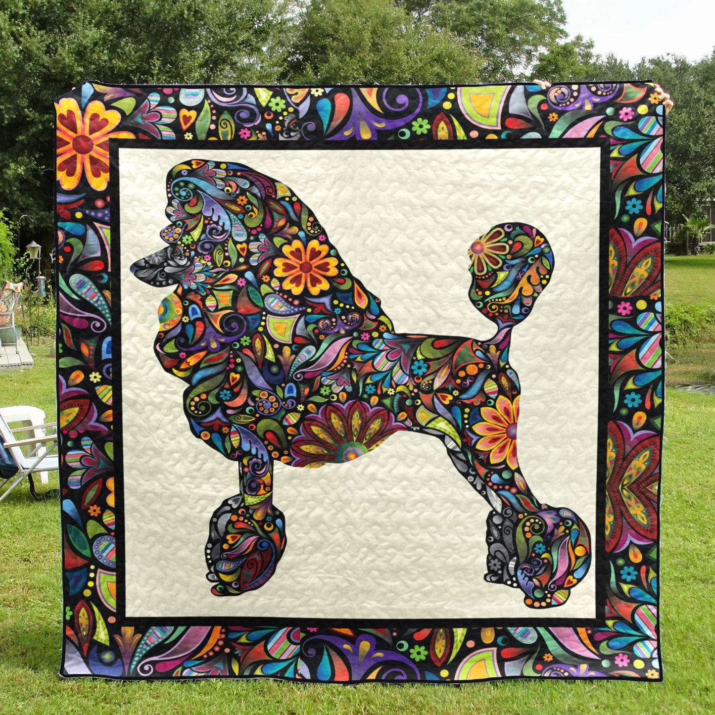 Poodle TD2809732 Quilt Blanket