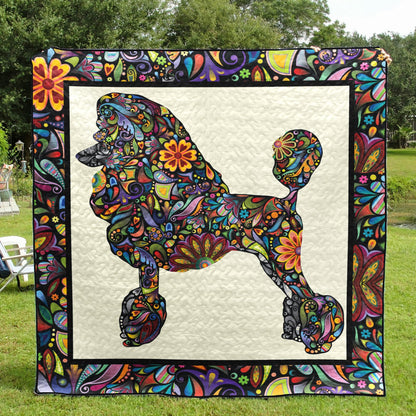 Poodle TD2809732 Quilt Blanket