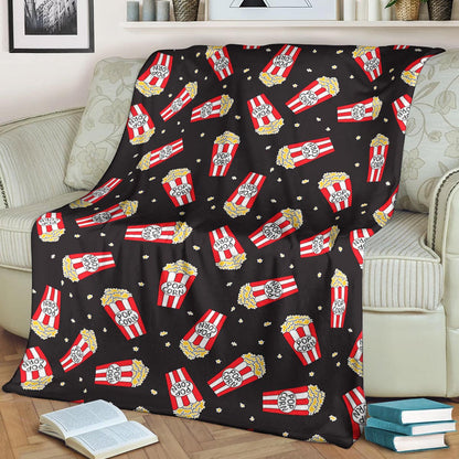 Popcorn Pattern CLA15100844F Sherpa Fleece Blanket