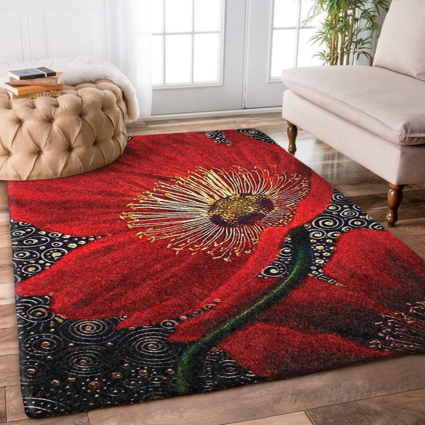Poppy Flower NP2510274R Rug