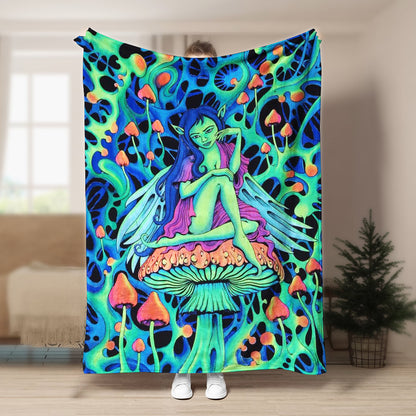 Psyalskan Fairy BL150834F Sherpa Fleece Blanket