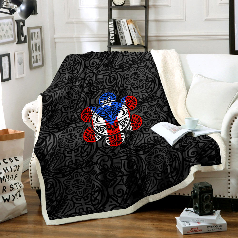 Puerto Rico Sherpa Fleece Blanket TL221005