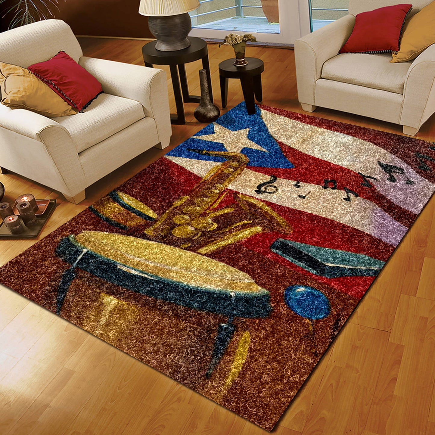Puerto Rico Country HM190829M Rug