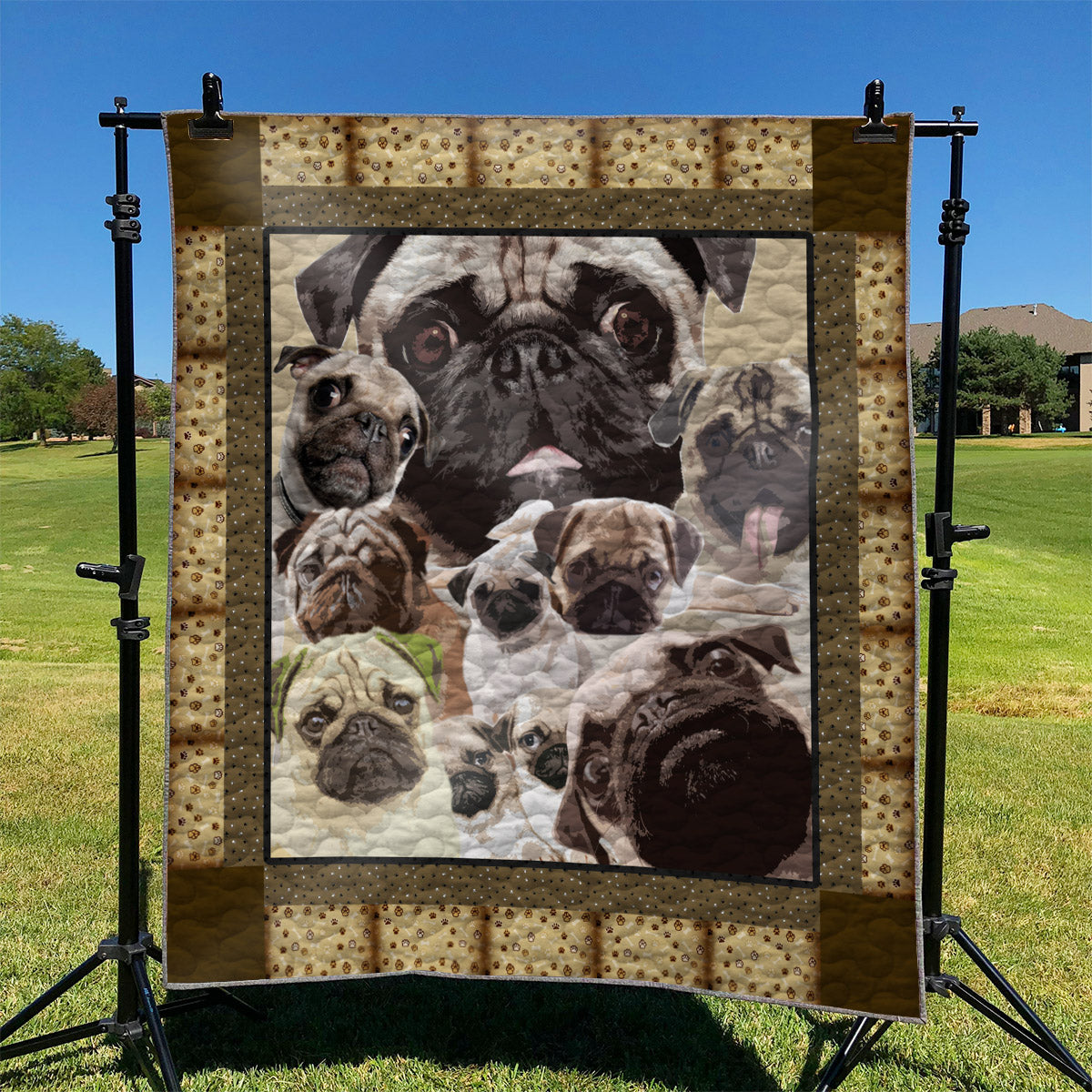 Pug YH2510255 Quilt Blanket